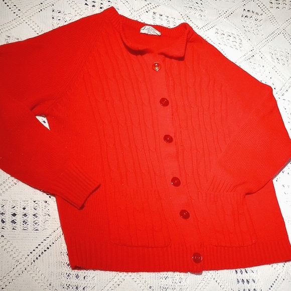 Kmart Sweaters Oh So Classy Red Sassy Acrylic Sweater Poshmark